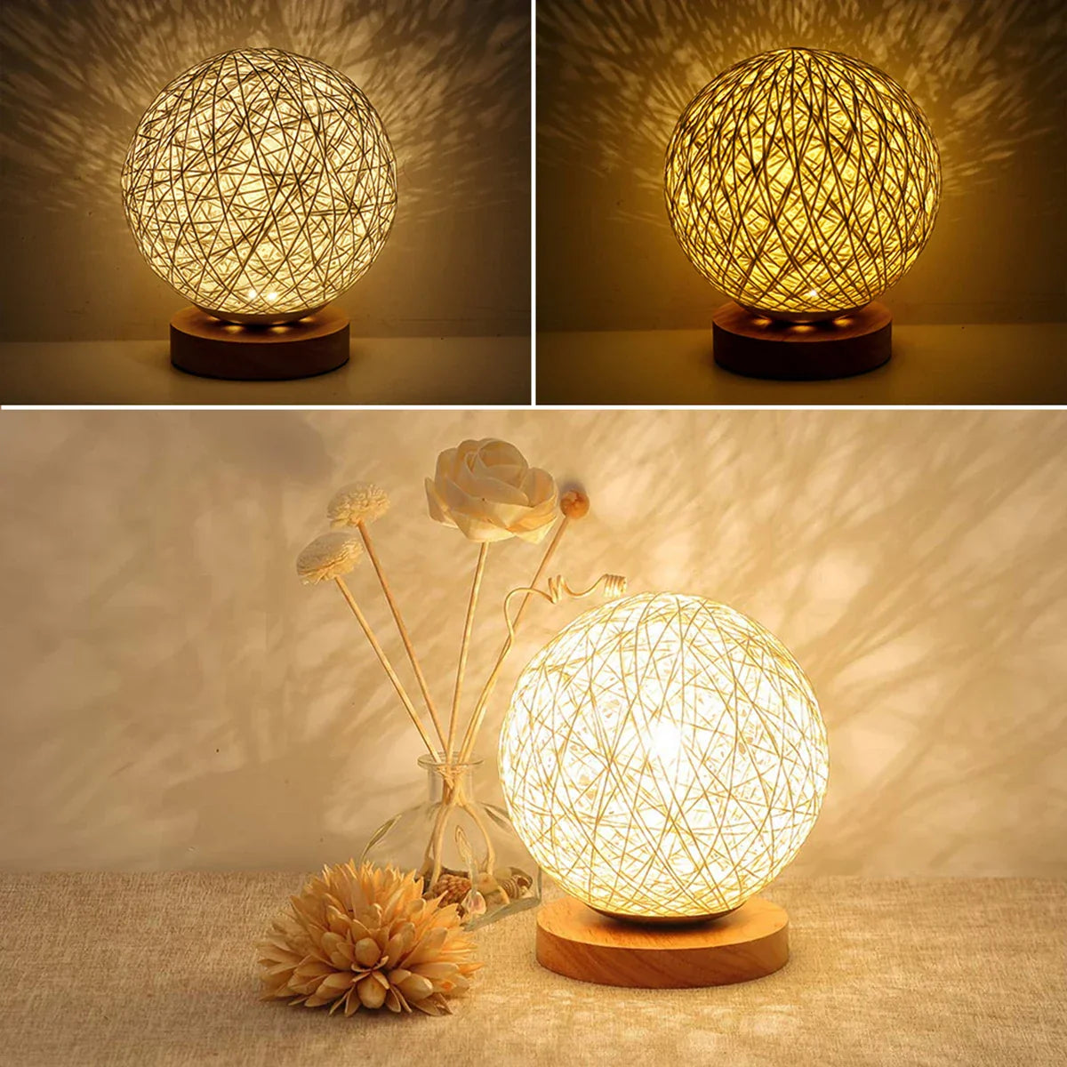 BowLift | Boho Rattan Lamp