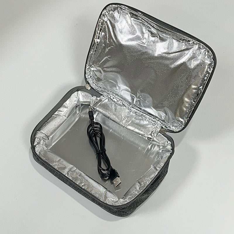 BowLift | USB Heated Lunch Box Car-Mounted Constant Temperature Heating Bag Portable Potable Heating Lunch Box For Adults Camping