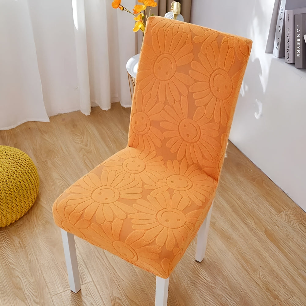 BowLift | Fleur Smiley Flower Stretch Chair Cover
