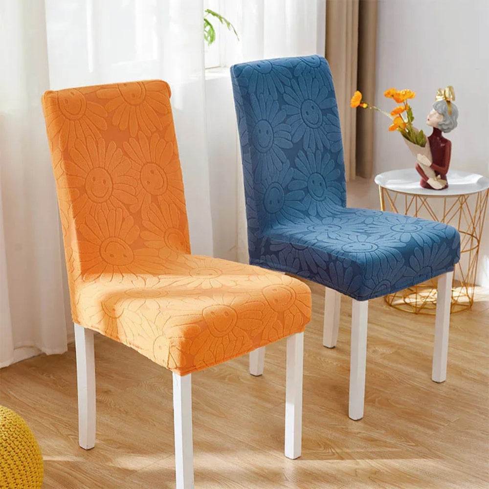 BowLift | Fleur Smiley Flower Stretch Chair Cover