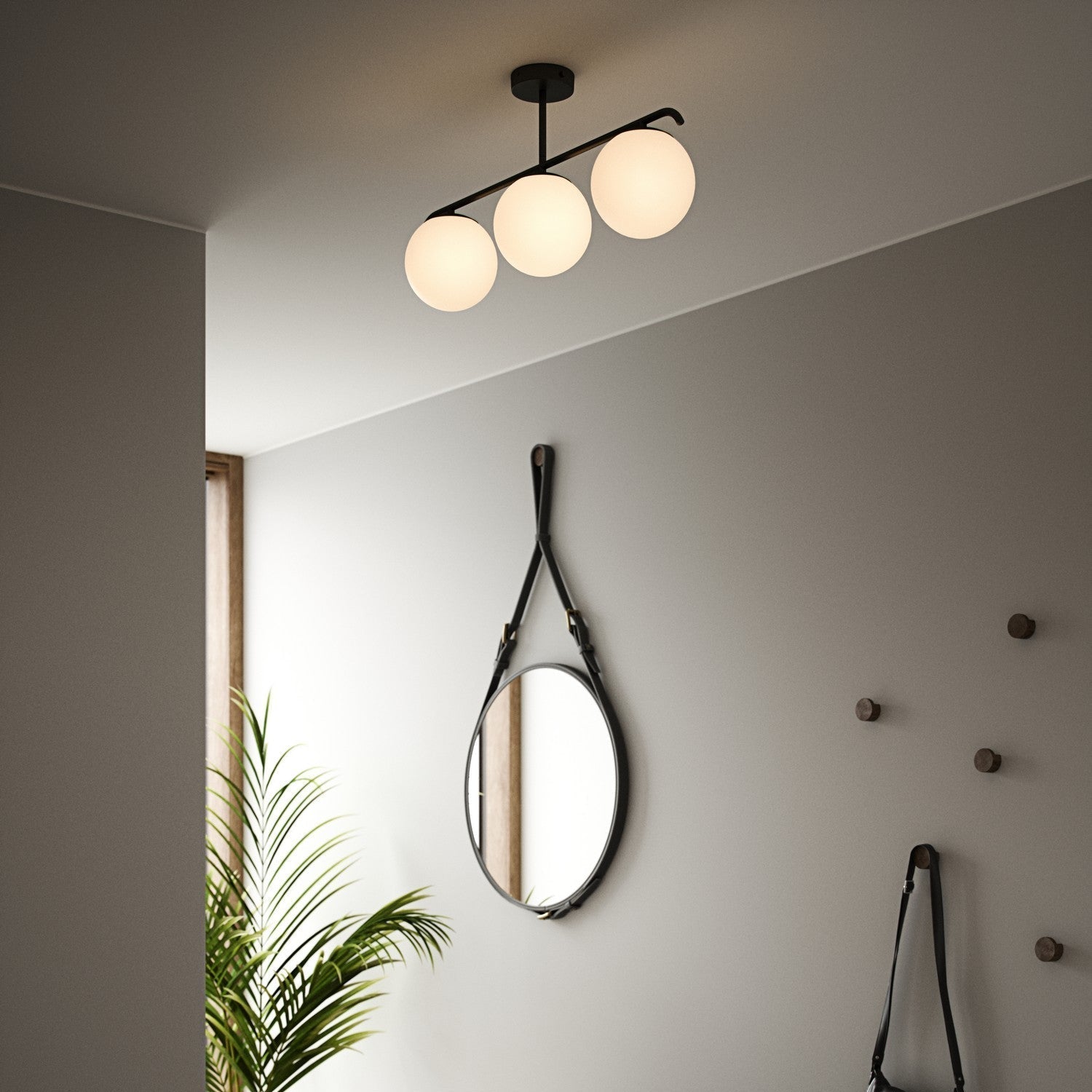 BowLift | Ceiling Lamp with 3 Light Sources