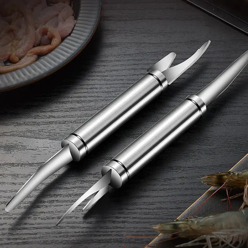 BowLift | Effortless Shrimp Peeling Tool – Stainless Steel Peeler