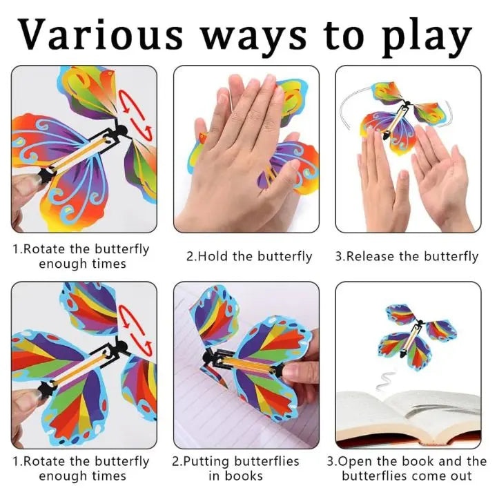 BowLift | Magical Flying Butterflies – The perfect surprise effect for gifts & cards!