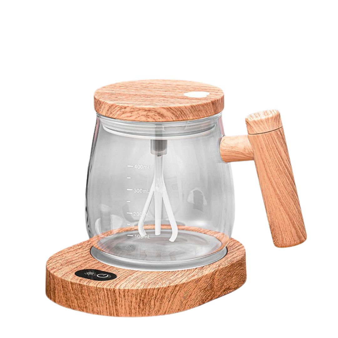 BowLift | 2in1 Mixer Cup made of Wood