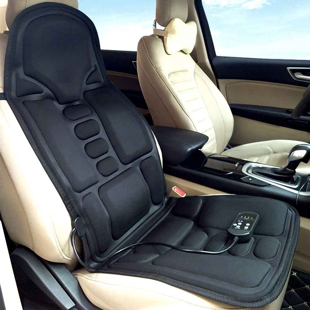 BowLift | Fashion massage chair pad with heated neck pillow for car and home