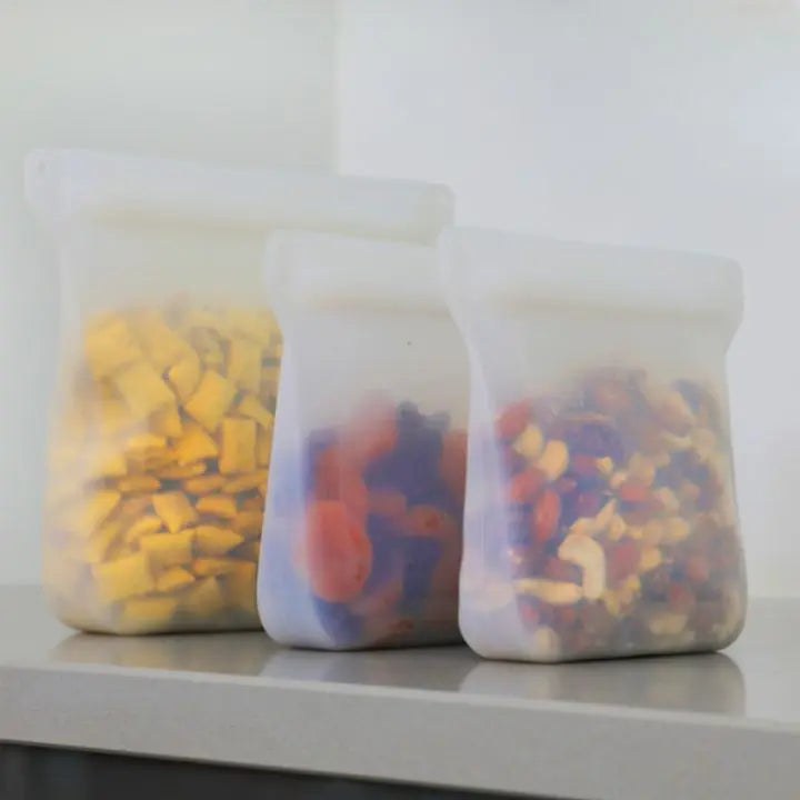 BowLift | Reusable Silicone Storage Bags (3 Pieces)