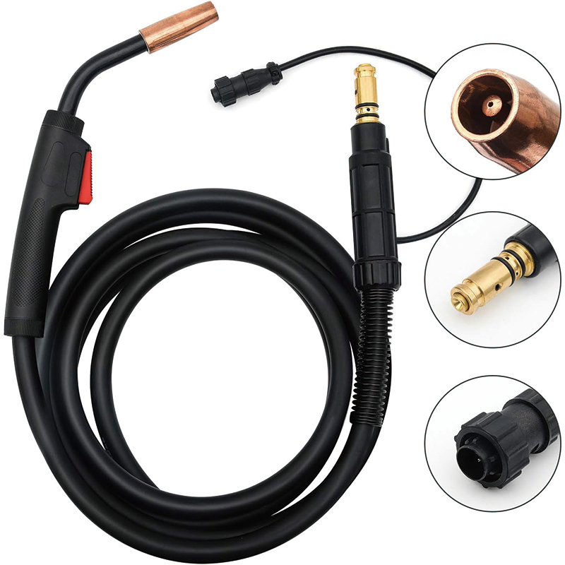 BowLift | 100Amp 10Ft Lincoln Mig Welding Gun,Lincoln Welding Gun Torch Stinger Replacement,fit 0.024"-0.031" Wire