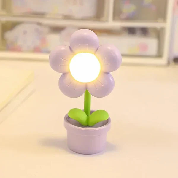 BowLift | Cute Flower Night Light for Children – LED Table Lamp in Flower Design for the Children's Room