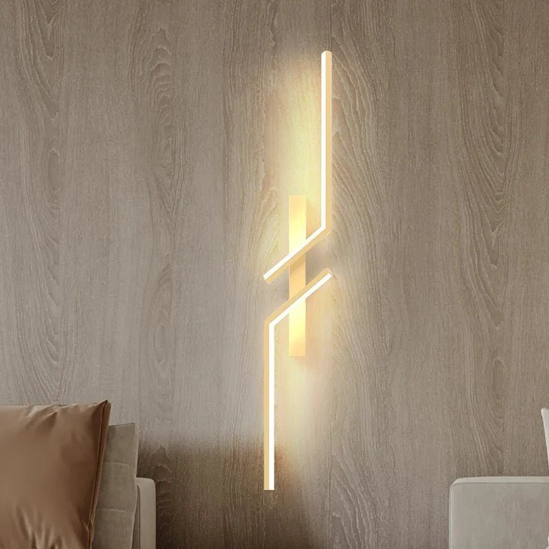 BowLift | Creative LED wall lamp with stripe design | Modern design and dimmable light in 3 colors