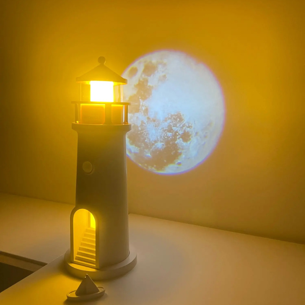 BowLift | Moon Lamp Night Light Lighthouse Design Bedroom Decor