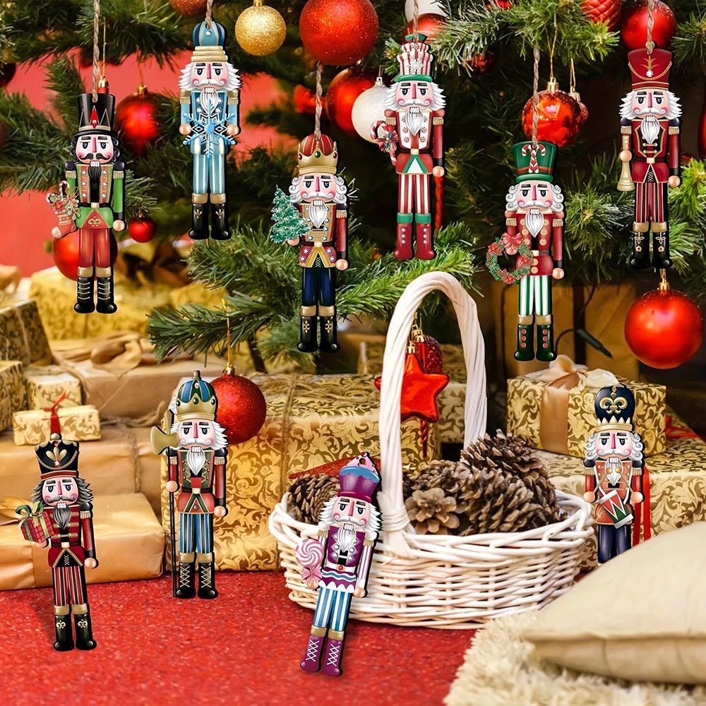 BowLift | Elegant Nutcracker Soldier Set with Festive Finish