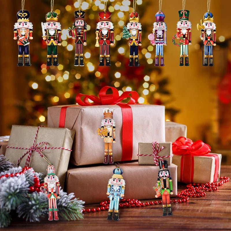 BowLift | Elegant Nutcracker Soldier Set with Festive Finish