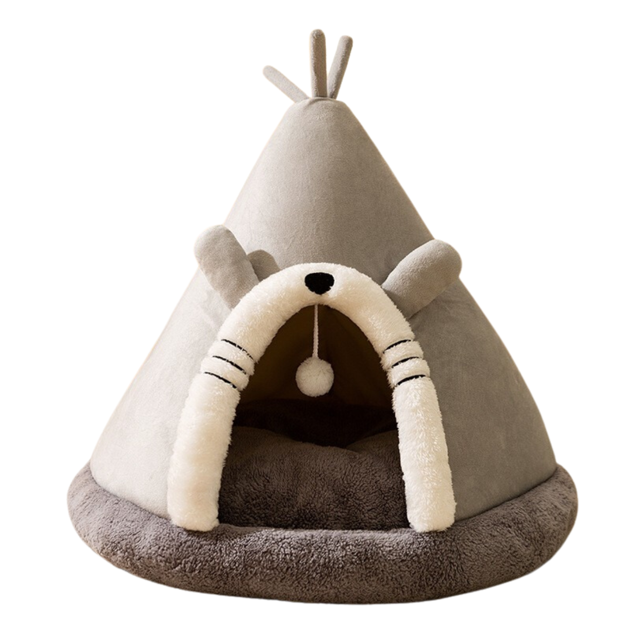 BowLift | Cat Bed Tent in Soft Fleece Fabric