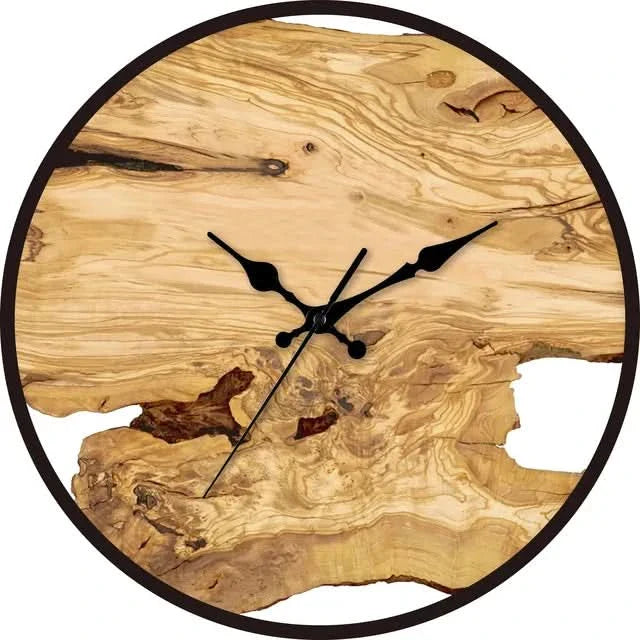 BowLift | Clear Acrylic Wall Clock – Modern Transparent Design