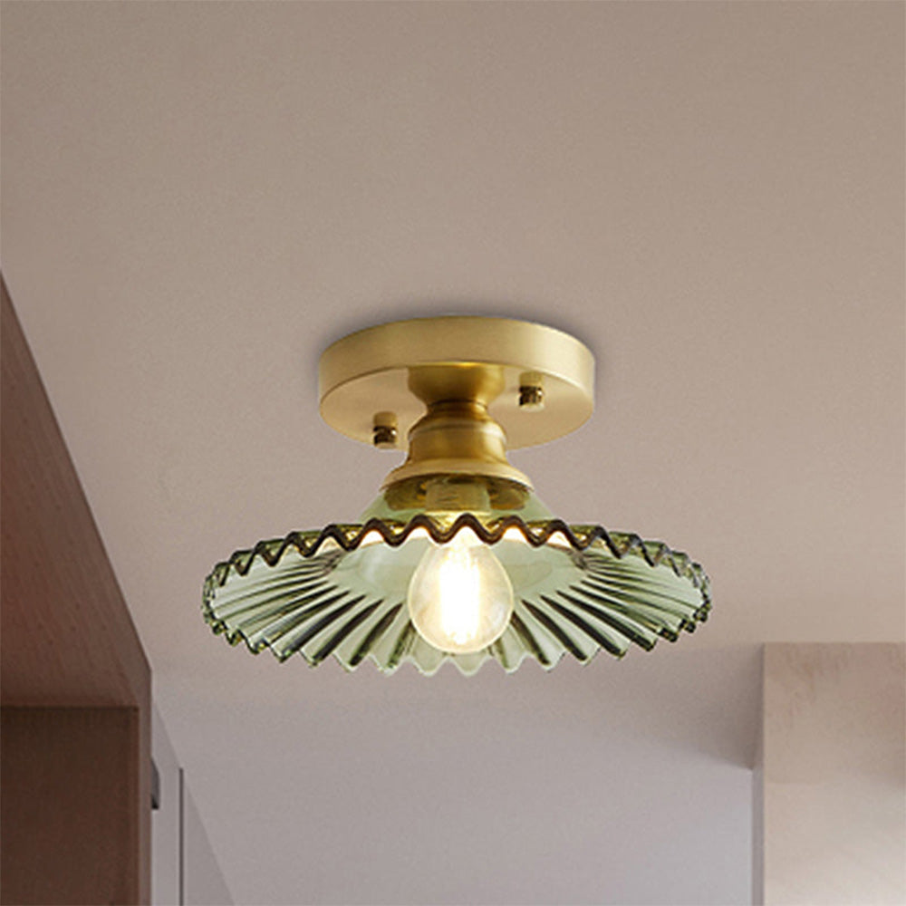 BowLift | Ceiling Light Modern Glass Semi Flush Lamp