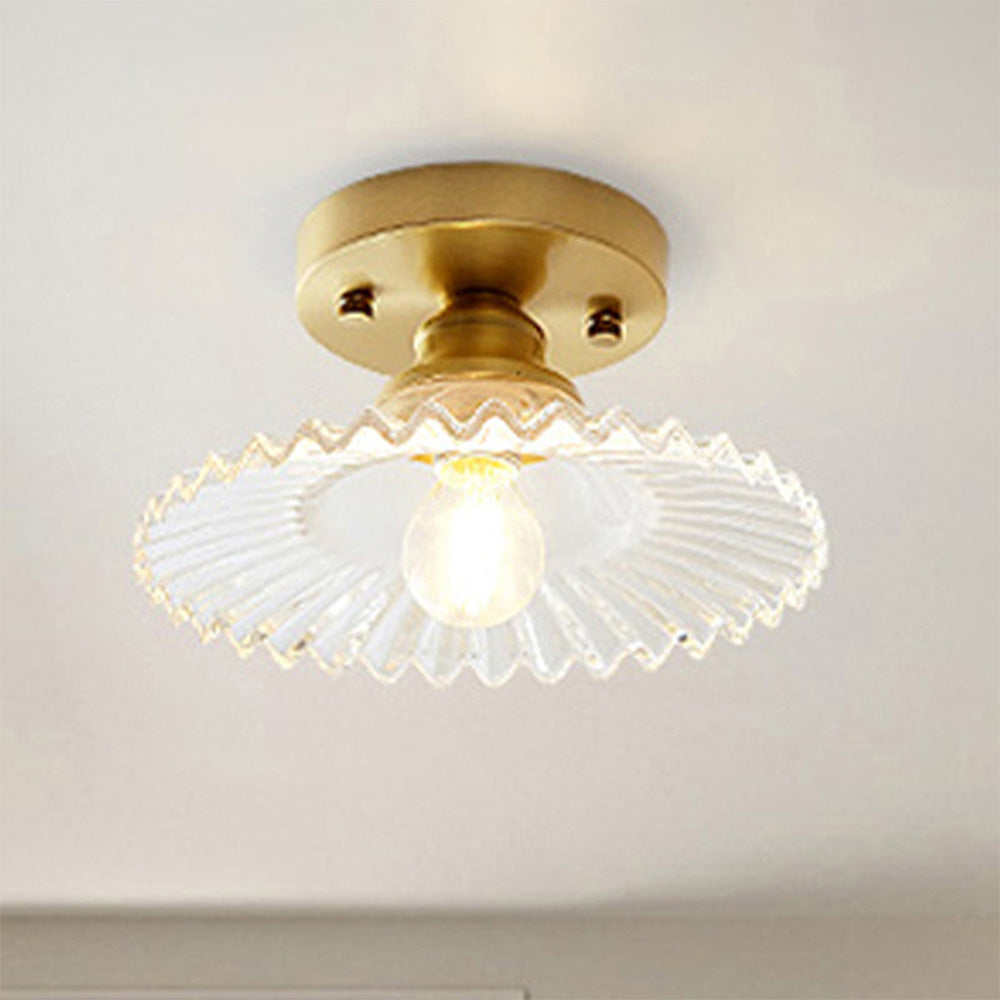 BowLift | Ceiling Light Modern Glass Semi Flush Lamp