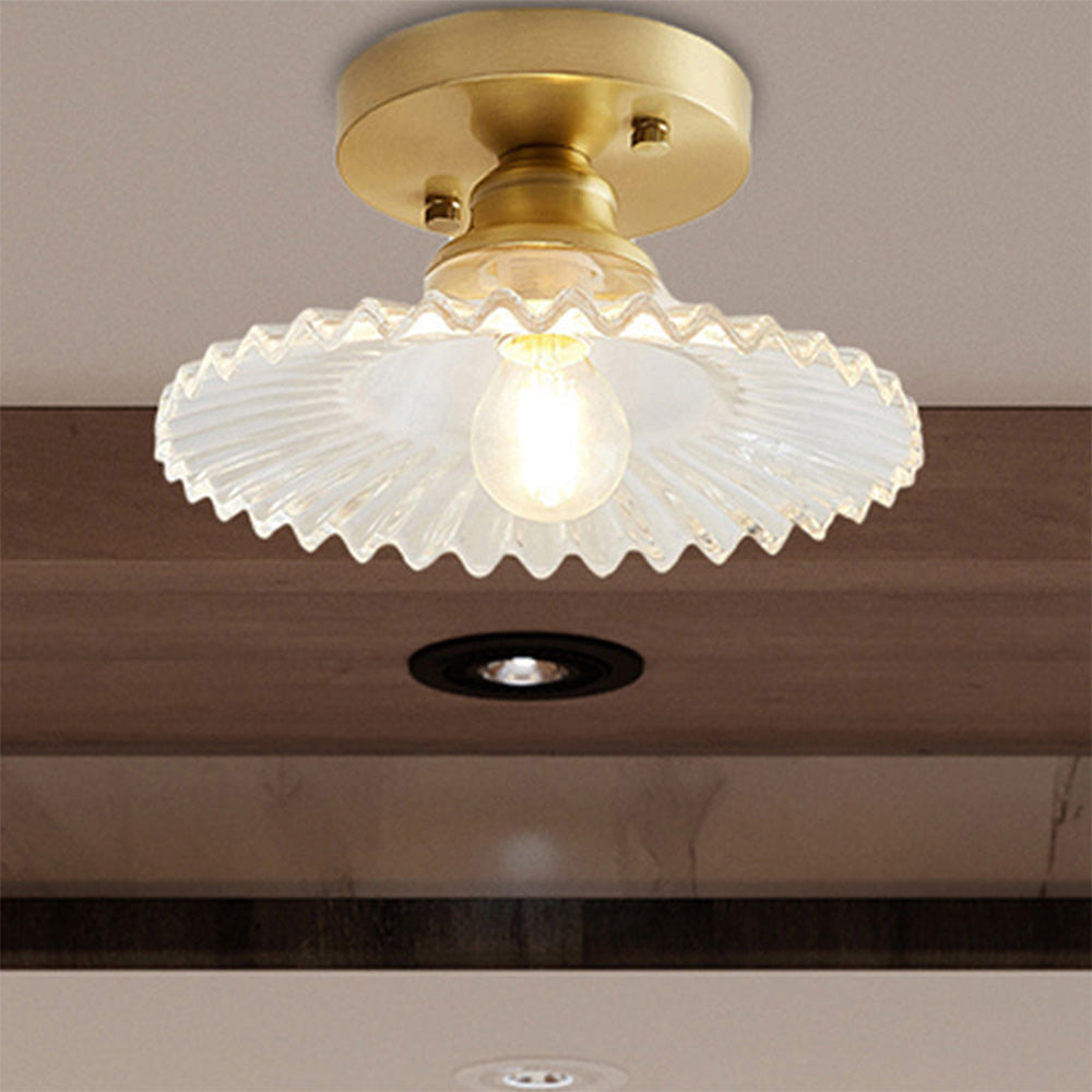 BowLift | Ceiling Light Modern Glass Semi Flush Lamp