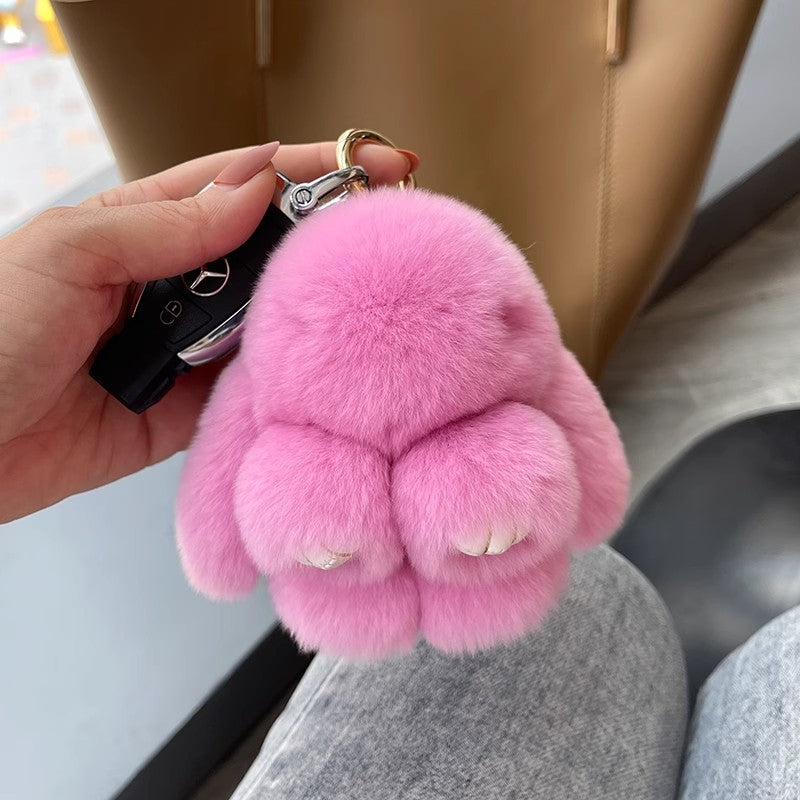 BowLift | Handmade Soft Bunny PomPom Keychains (Boxed Edition)