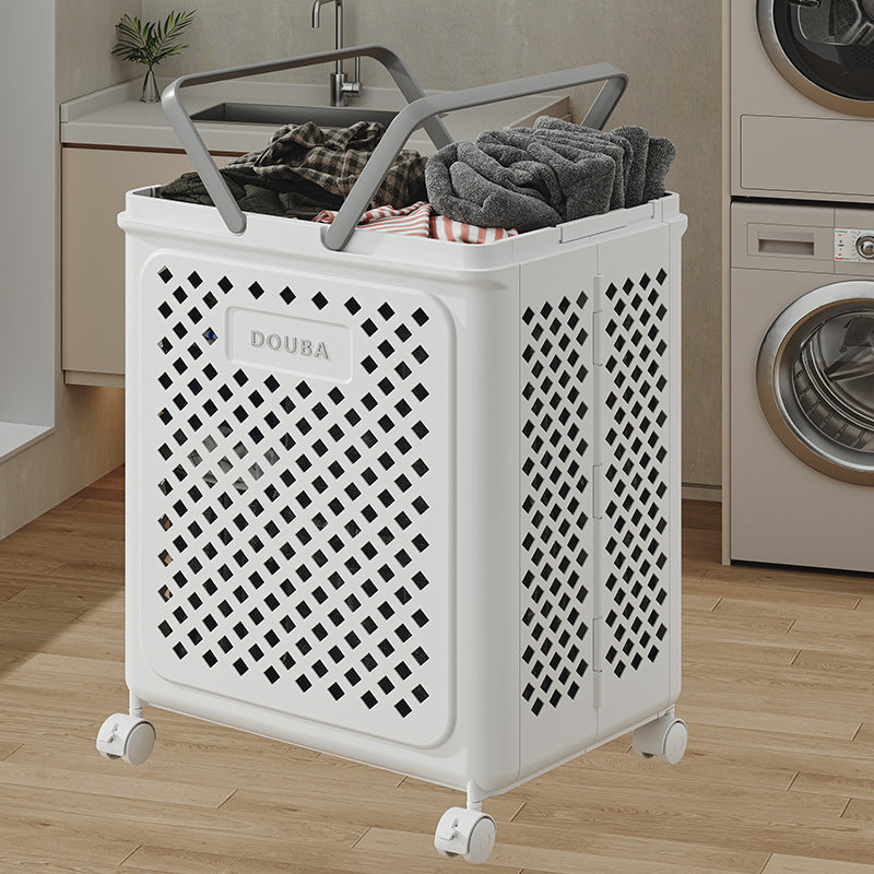 BowLift | Collapsible laundry basket with wheels