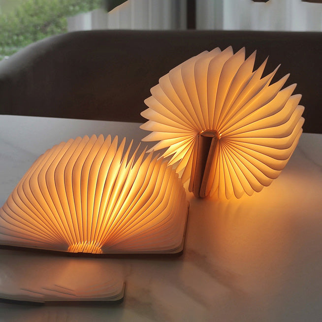 BowLift | 📖 Wooden Book Lamp - For Desk Study Gift Decoration Light