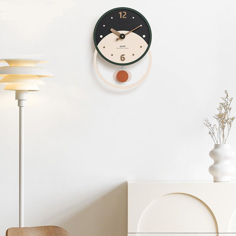 BowLift | Nordic Minimalist Wall Decoration Clock for the Living Room