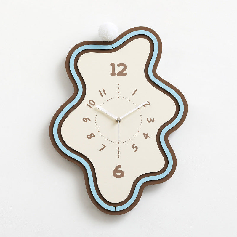 BowLift | Creative irregular wall decoration Silent Clock