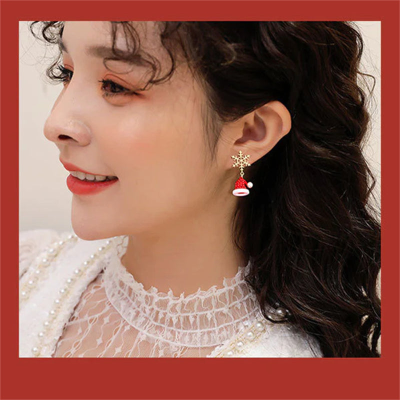 BowLift | Christmas Asymmetric Earrings