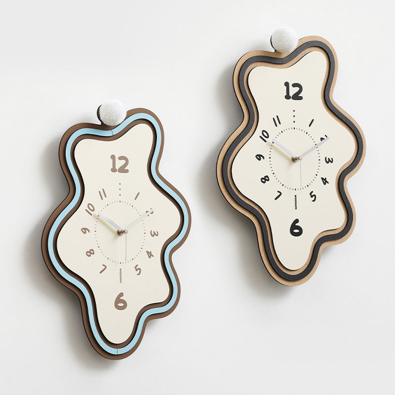 BowLift | Creative irregular wall decoration Silent Clock