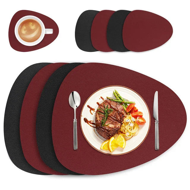 BowLift | Irregular Placemat Leather
