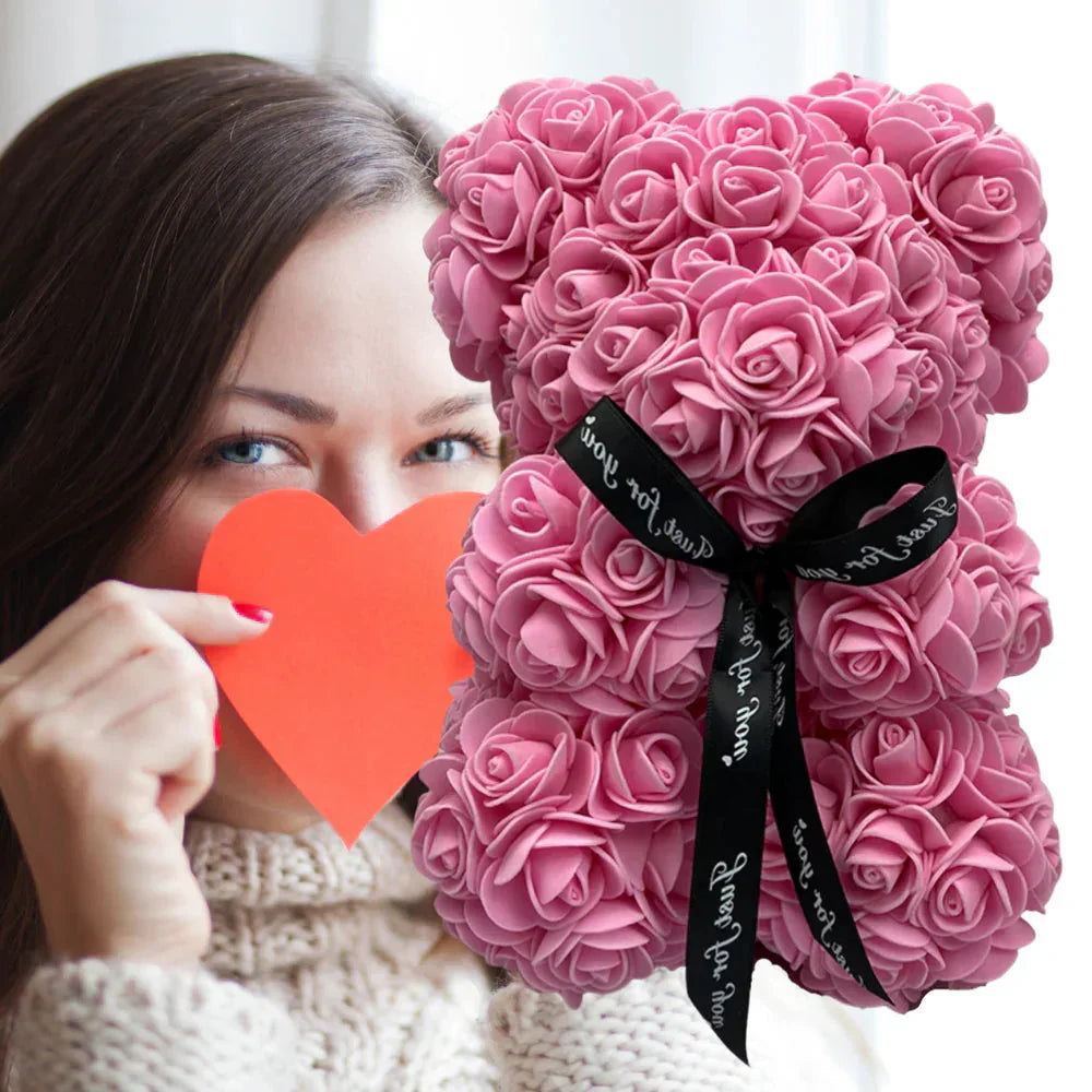 BowLift | Rose Teddy Bear
