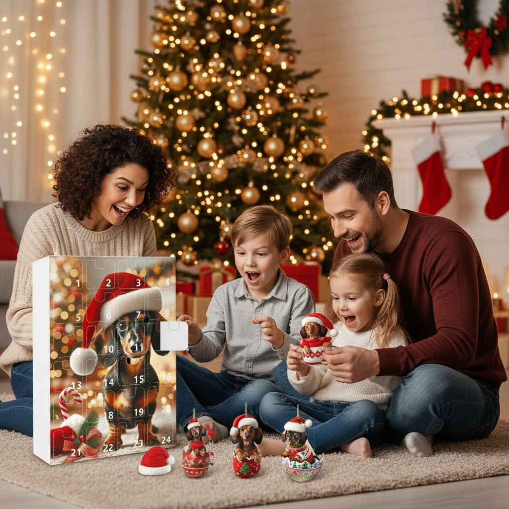 BowLift | 24-day Advent calendar with dachshund theme for animal lovers