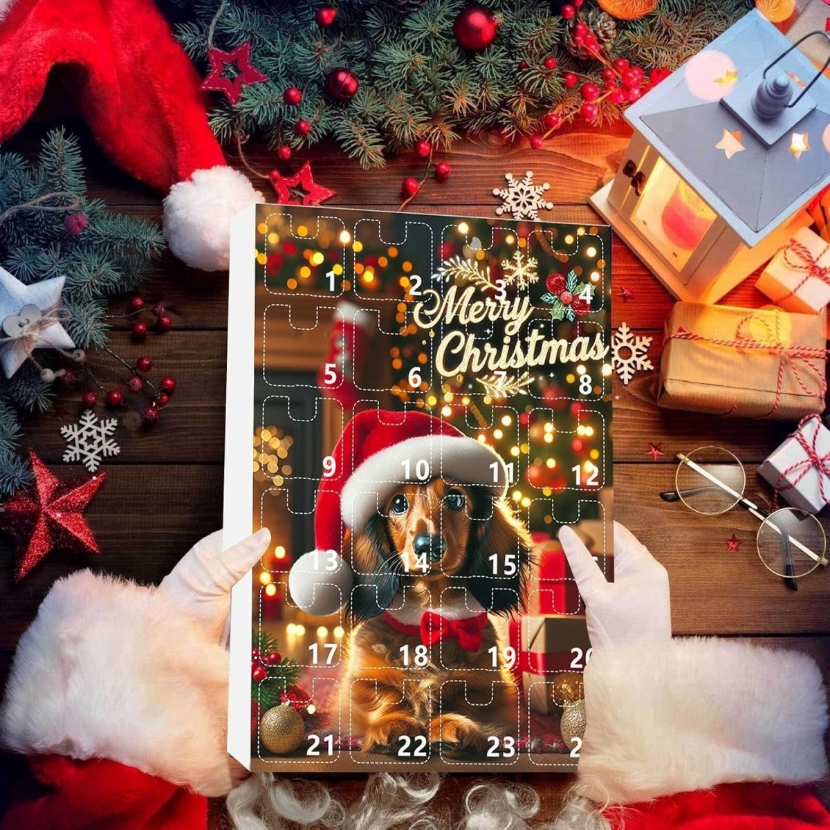 BowLift | 24-day Advent calendar with dachshund theme for animal lovers