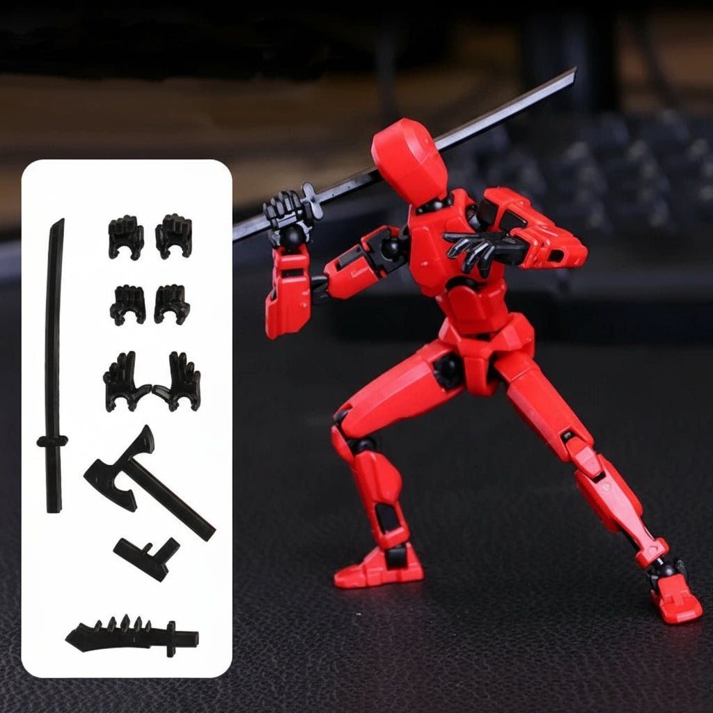 BowLift | 3D action figure with multi-joint movement for dynamic posing
