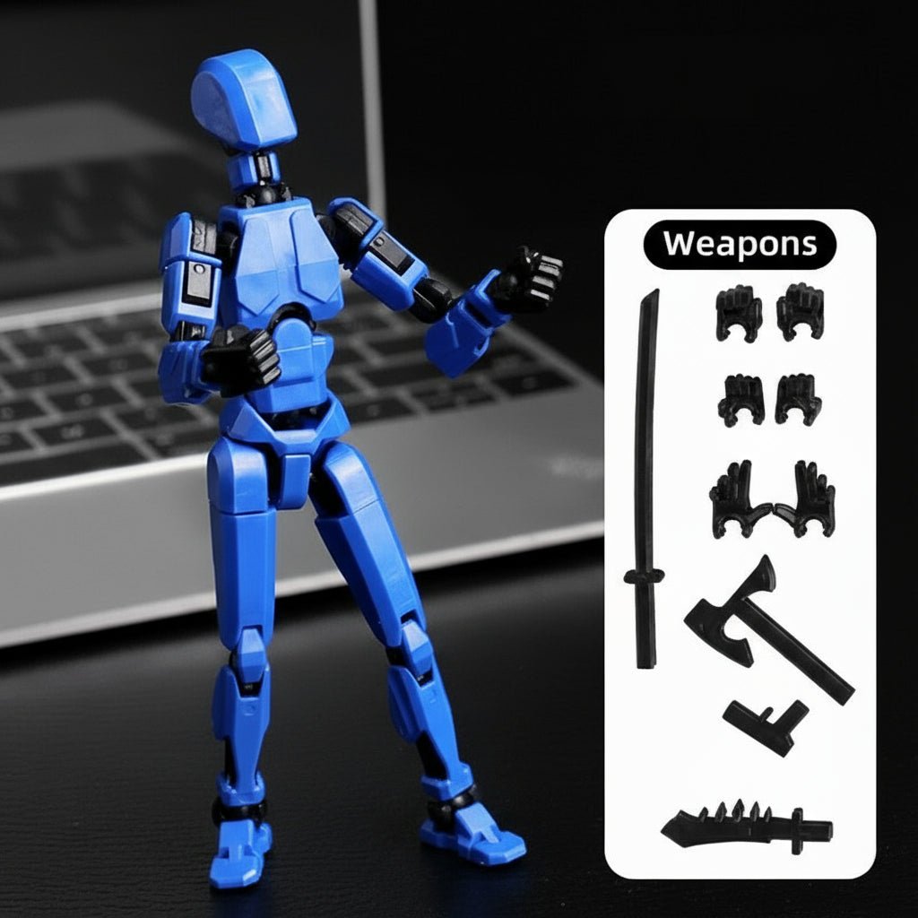 BowLift | 3D action figure with multi-joint movement for dynamic posing