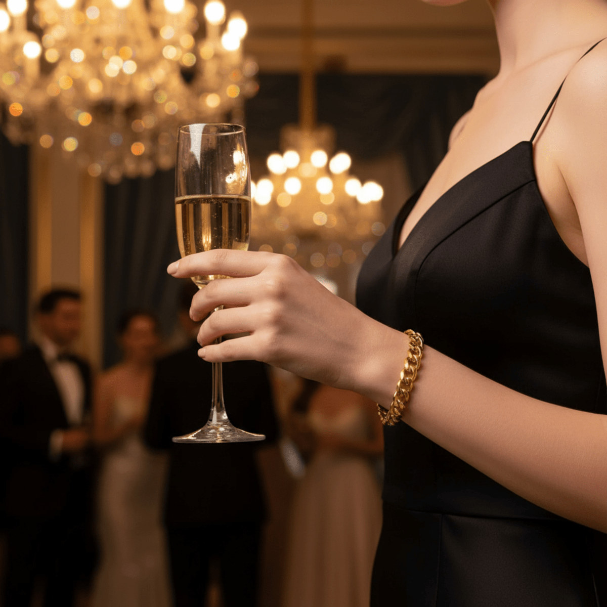 BowLift | Armored Chain Bracelet with Punk-Inspired Design