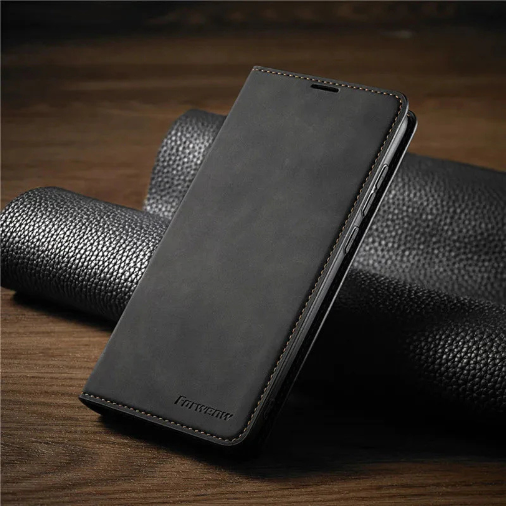 BowLift | Phone Case Leather Magnetic Shockproof Slim Cover