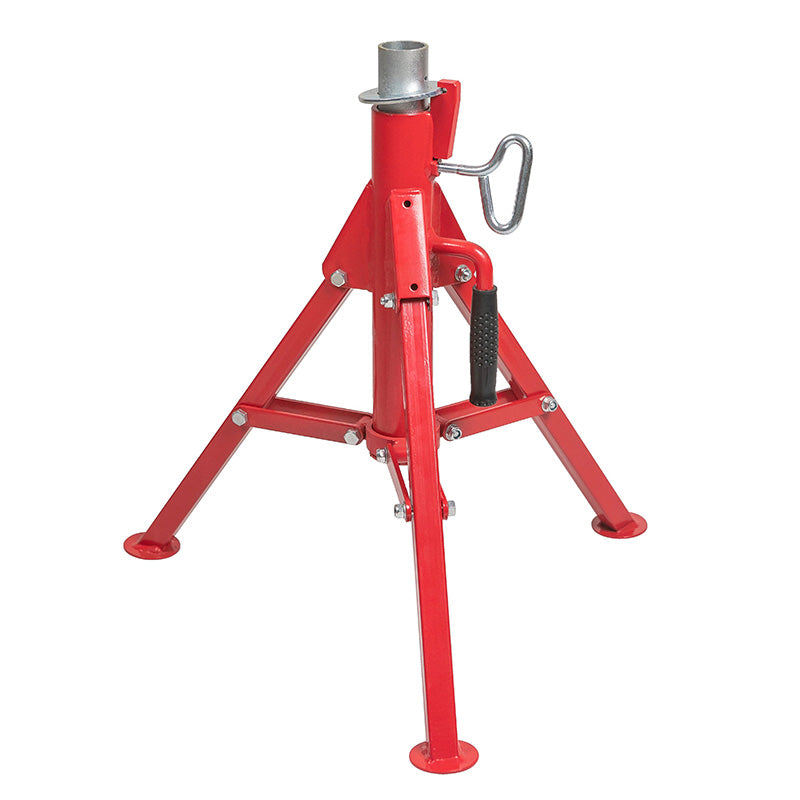 BowLift | V-Head Steel Pipe Stands 12 Inch Adjustable Height 28"-52" Durable Pipe Jack Stand For Sale