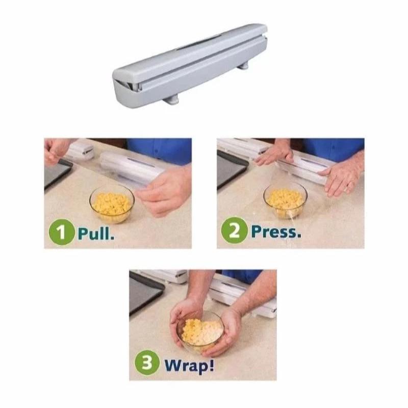 BowLift | Food packaging dispenser – Plastic, foil, baking paper, cling film cutter
