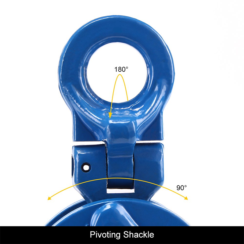 BowLift | Vertical Plate Clamp, 1760 lbs Plate Lifting Clamp, 0.8T, Jaw Opening Max 0.6 Inch, for Lifting and Transporting