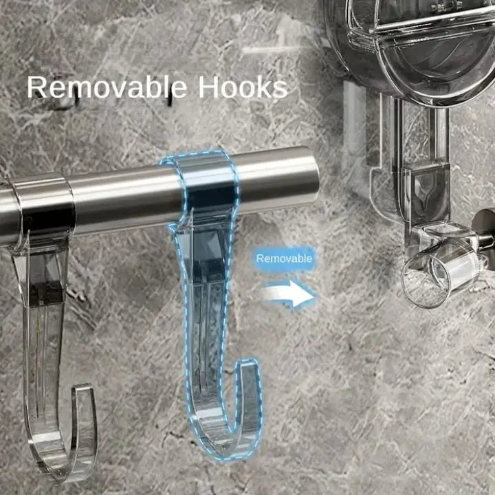 BowLift | Towel holder with suction cup – No drilling, ready to use immediately