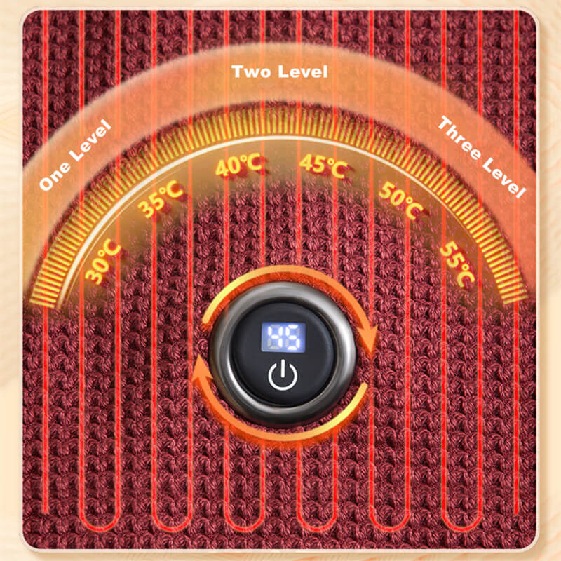 BowLift | CozyWarm USB Heated Blanket – Portable Electric Throw with 3 Heat Settings & Soft Fleece Fabric