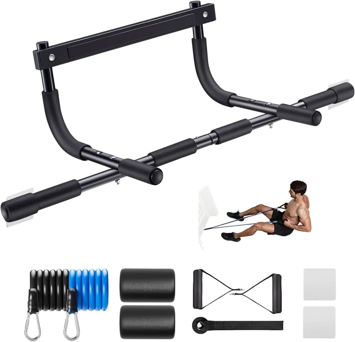 BowLift | Door frame pull-up bar for effective upper body training at home
