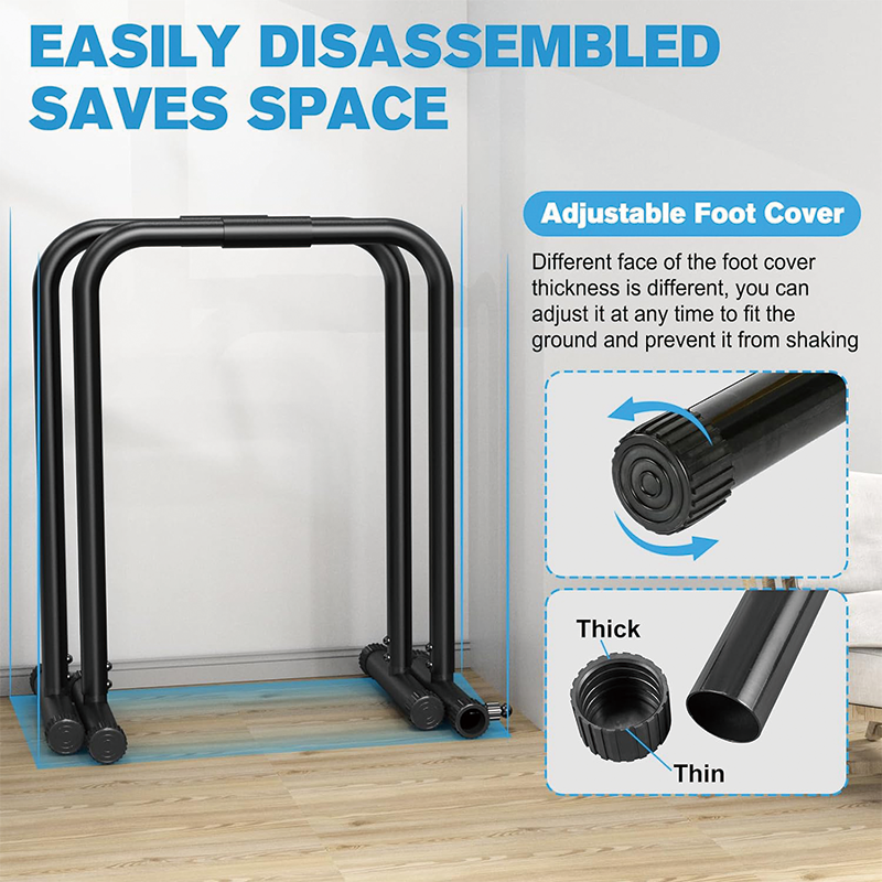 BowLift | Heavy Duty Dip, Functional Stands Fitness Workout Dip bar Station Stabilizer Parallette, for Strength Training,  Push Up Stand, Parallel Bars