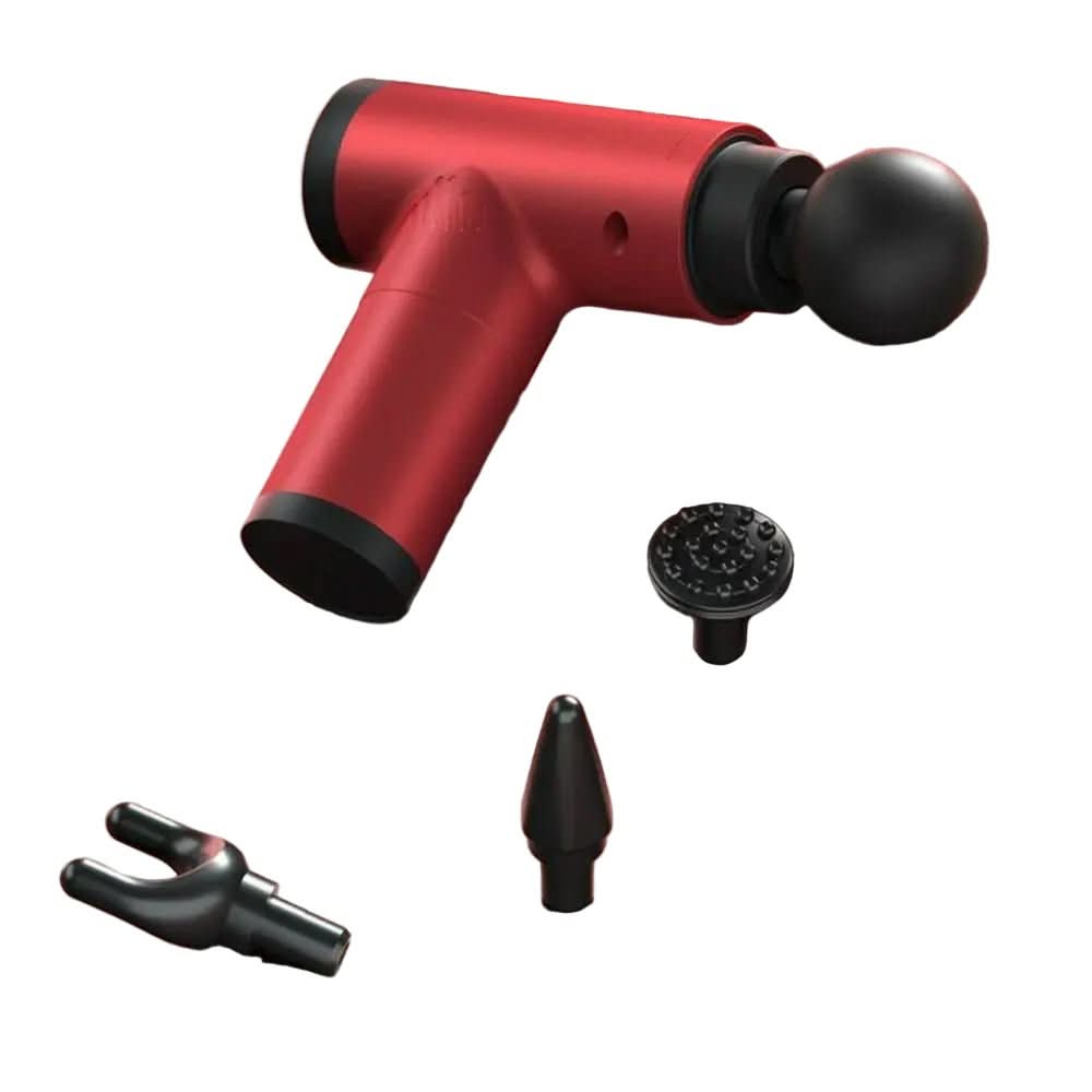 BowLift | Compact fascia gun with 6 settings & 4 massage heads