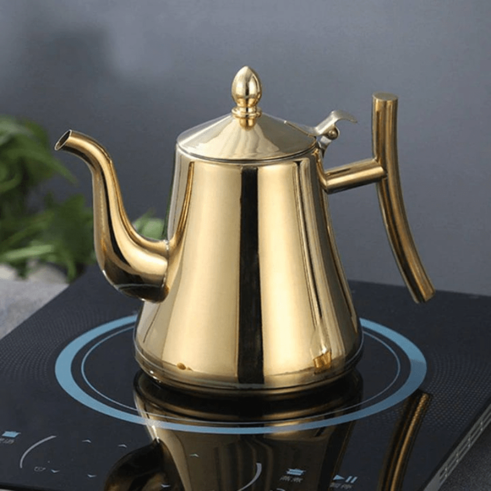 BowLift | PureBoil Stainless Steel Induction Kettle with Built-In Water Filter – 1.5L Fast Boil