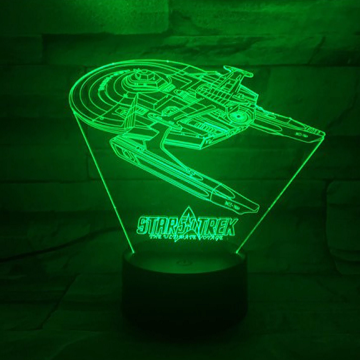 BowLift | Star Trek 3D optical illusion lamp