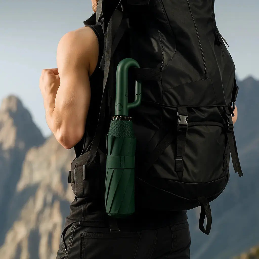 BowLift | Umbrella with carabiner handle – award-winning design & maximum durability