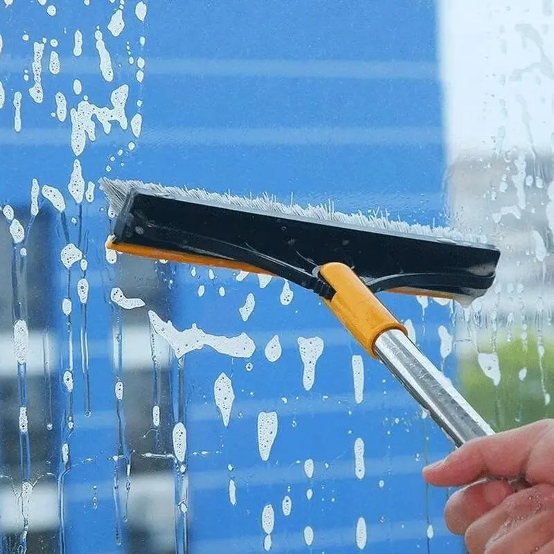 BowLift | Robust Floor Cleaning Brush with Long Handle – Effortlessly Deep Clean