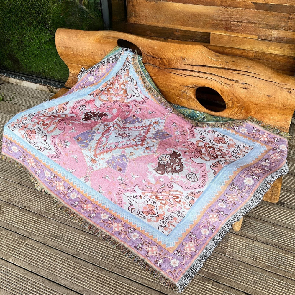 BowLift | Bohemian Aztec Tapestry Throw Sofa Blanket