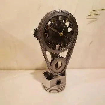 BowLift | Watch chain with movement - Silent rotating table clock